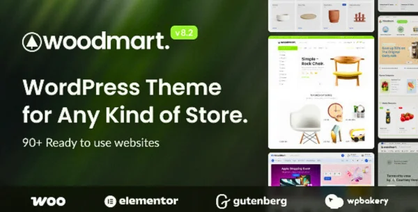 WoodMart - Multipurpose WooCommerce GPL Theme